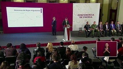 México reduce a la mitad flujo migratorio a EEUU tras amenaza de Trump