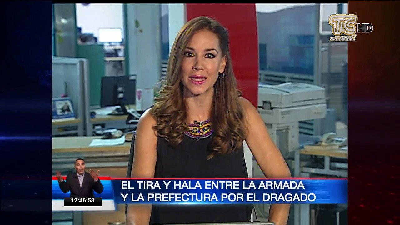 Polémica entre la Prefectura del Guayas y la Armada del Ecuador por el dragado