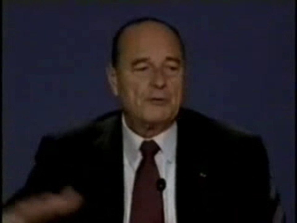 chirac bouré
