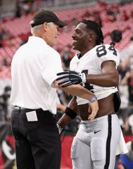 Antonio Brown Denies Calling Raiders GM a 'Cracker'