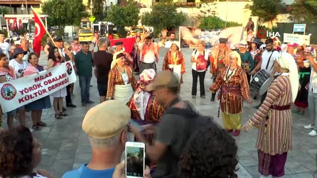 Bodrum'da Turistleri şaşkına çeviren Karaova şenliği