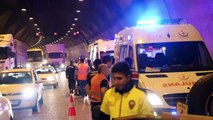 Bolu Dağı Tüneli'nde trafik kazası: 2 yaralı - BOLU