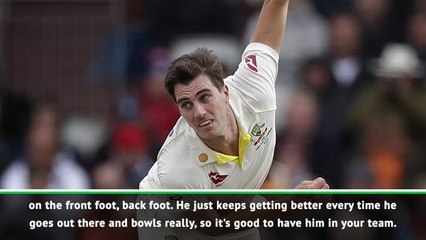 Hazlewood praises 'all round package' Cummins after superb spell