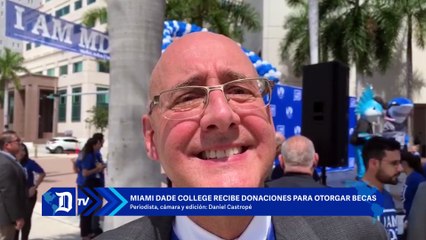 Miami Dade College recibe millonaria donación para plan de becas