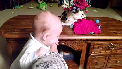 Funny Twins Baby Playing Together - Funny Fails Baby Video