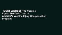 [MOST WISHED]  The Vaccine Court: The Dark Truth of America's Vaccine Injury Compensation Program