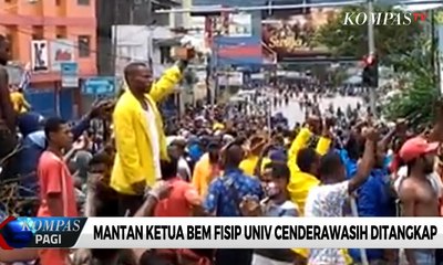 Rusuh Papua, Mantan Ketua BEM Fisip Univ Cenderawasih Ditangkap