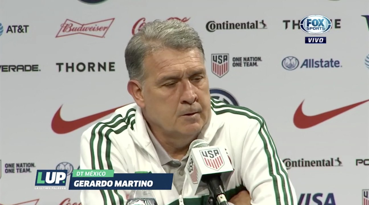 LUP: Gerardo Martino quiere los partidos con ‘su idea’