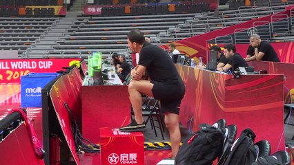 A Milli Erkek Basketbol Takımı, Karadağ maçını bekliyor - DONGGUAN