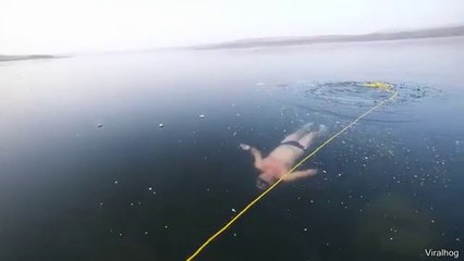 Swimming Under Ice