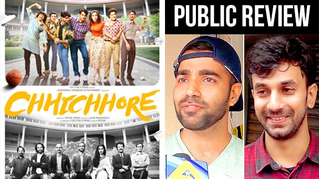 Public Review Of Chhichhore | Sushant Singh Rajput | Shraddha Kapoor | Varun Sharma