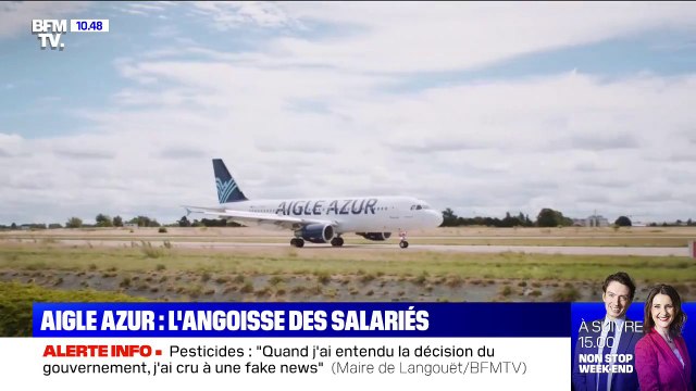Les salariés d'Aigle Azur inquiets pour leur avenir