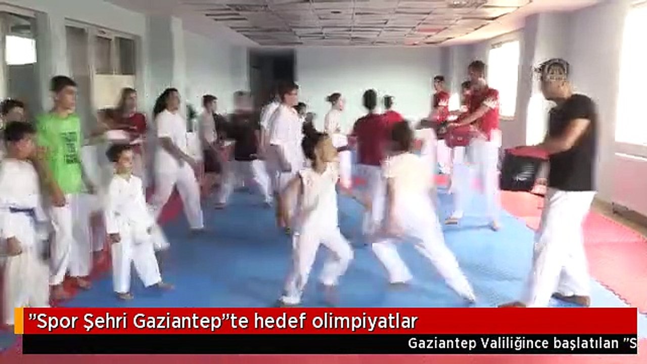 "Spor Şehri Gaziantep"te hedef olimpiyatlar