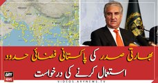 Indian President's request to use Pakistani airspace