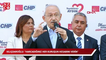 Kılıçdardoğlu: "Harcadığınız her kuruşun hesabını verin"