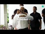 Après le crash de l'atterrisseur indien, il fond en larmes dans les bras du 1er ministre