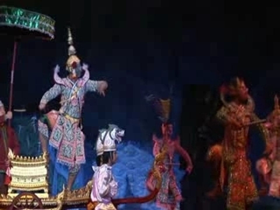 Le Khon - troupe royale de Thailande