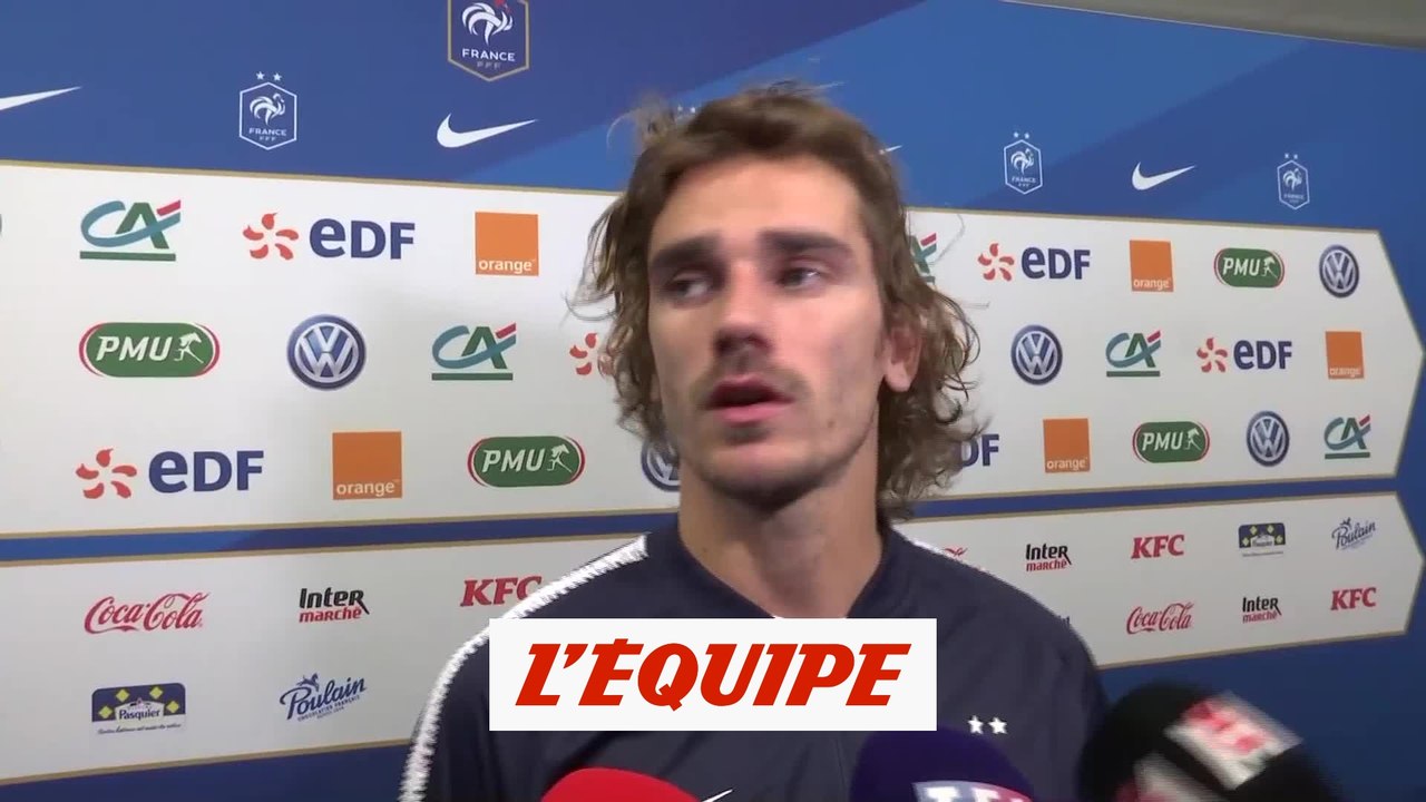 Griezmann «Ça montre qu'on est un groupe» - Foot - Bleus