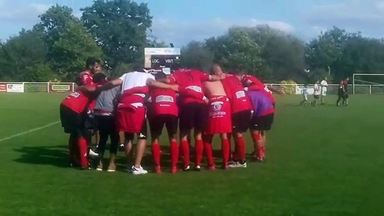 LES SENIORS FETENT LEUR VICTOIRE DU 2EME TOUR DE COUPE DE FRANCE