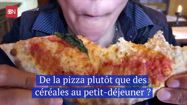De la pizza plutôt que des céréales au petit-déjeuner
