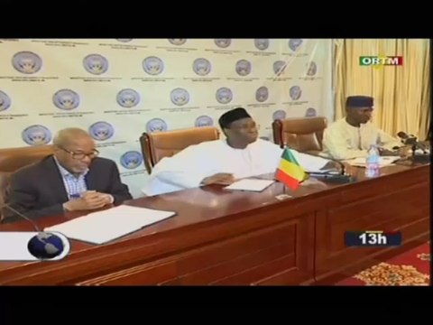 ORTM/Rencontre entre les membres du Gouvernement et les partenaires du Mali
