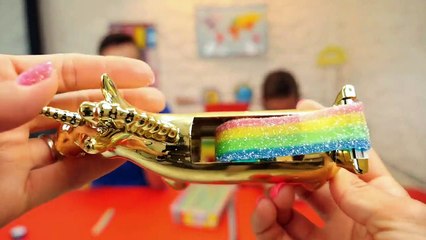 FOURNITURES SCOLAIRES COMESTIBLES DIY - PRANK et FOOD HACKS