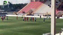 Beşiktaş'ın genç kalecisi Utku'nun kurtardığı penaltı