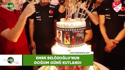 Emre Belözoğlu'nun doğum günü kutlandı