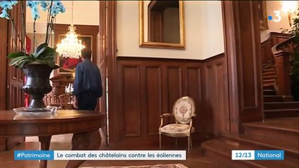 Maine-et-Loire : des châtelains américains contre un projet d'éoliennes