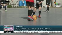 Argentina: más de 60 deportistas conmemoran el Día de las Futbolistas
