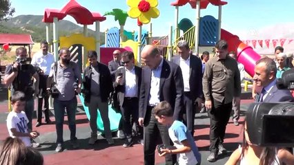 İçişleri Bakanı Süleyman Soylu, Tunceli'de