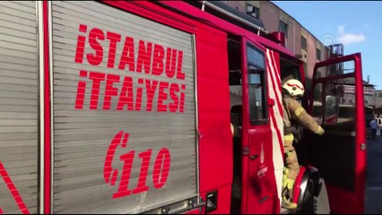 Bayrampaşa'da tekstil atölyesinde yangın (2) - İSTANBUL