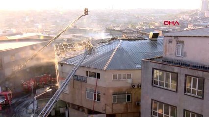 Aktüel ek görüntüler bayrampaşa'da çıkan yangın kontrol altına alındı