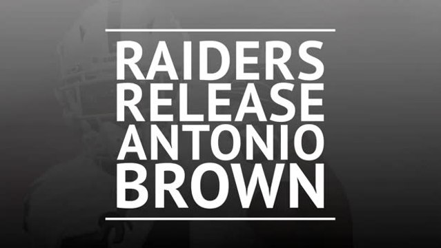 Oakland Raiders release Antonio Brown
