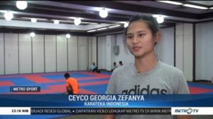 Ceyco Georgia, Karateka Cantik Andalan Indonesia