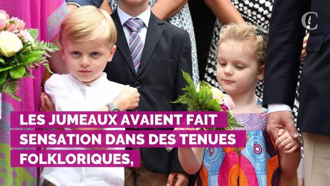 PHOTOS. Jacques et Gabriella, les jumeaux d'Albert et Charlene de Monaco, adorables pour un pique-nique sous la pluie
