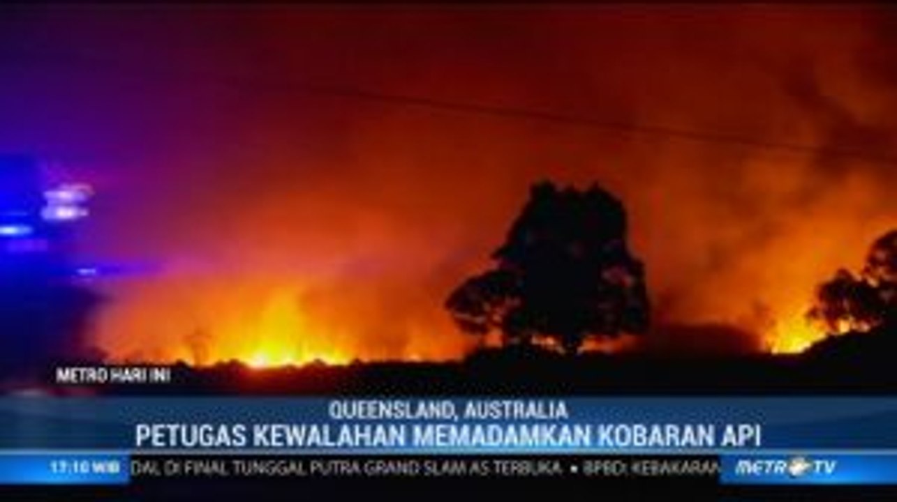 Kebakaran Hutan Queensland, Petugas Evakuasi 300 Warga di Australia