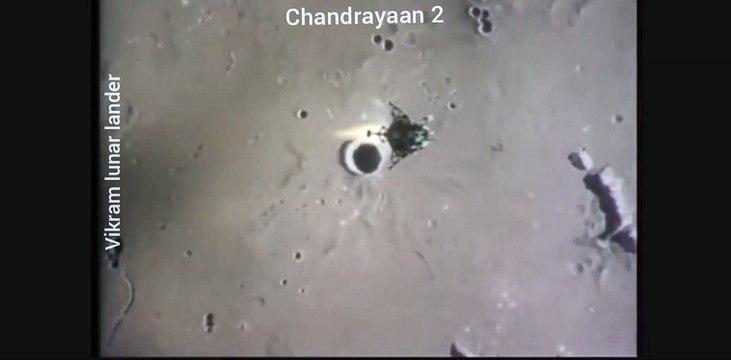 Isro india moon landing video | chandrayaan 2 |isro