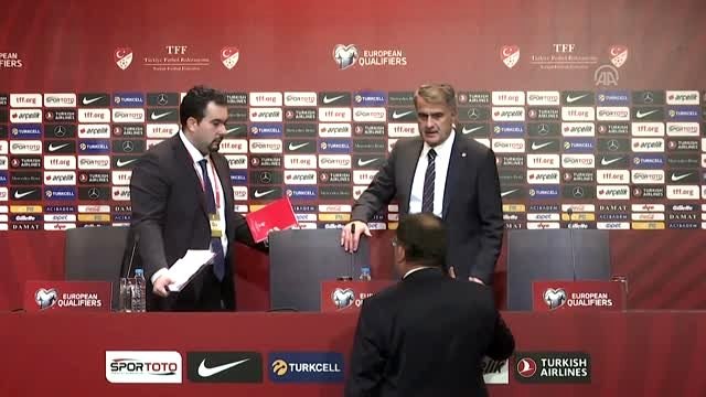 Andorra maçının ardından - A Milli Takım Teknik Direktörü Şenol Güneş (1)