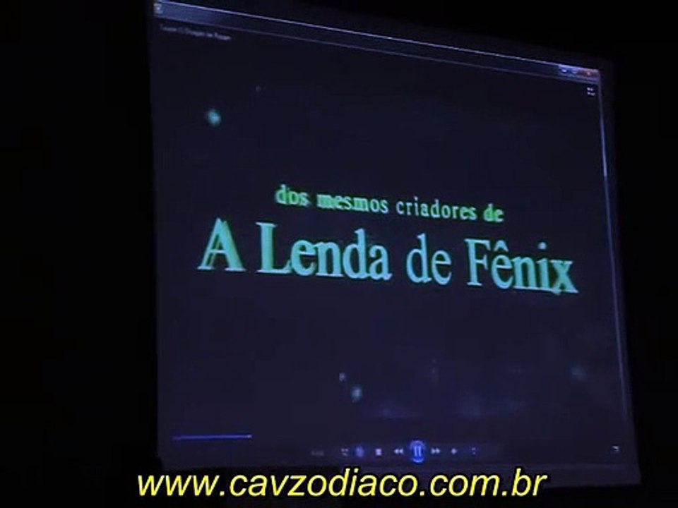 Anúncio do fã filme O Dragão de Rozan