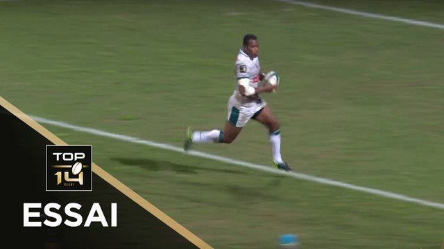 TOP 14 - Essai Watisoni VOTU (SP) - Pau - Agen - J3 - Saison 2019/2020