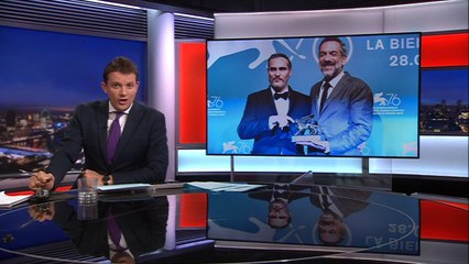 'Joker' wins the top prize at the Venice Film Festival