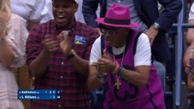 Spike Lee goes wild for Serena's comeback
