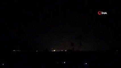 - İsrail Savaş Uçakları Gazze'de 4 Askeri Noktaya Saldırdı