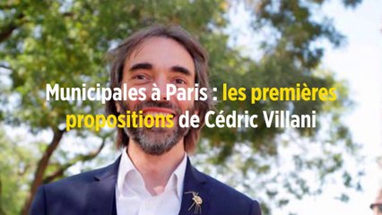 Municipales à Paris : les premières propositions de Cédric Villani