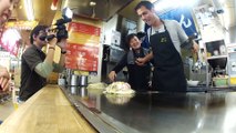 Hiroshima Okonomiyaki Lunch Experiment in Japan