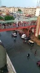 Main Roads After Heavy Rain in Karachi