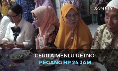 Cerita Menlu Retno Marsudi yang Selalu Pegang HP Selama 24 Jam