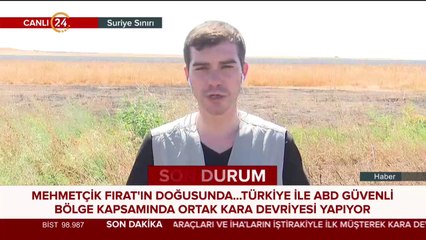 Mehmetçik Fırat'ın doğusunda...