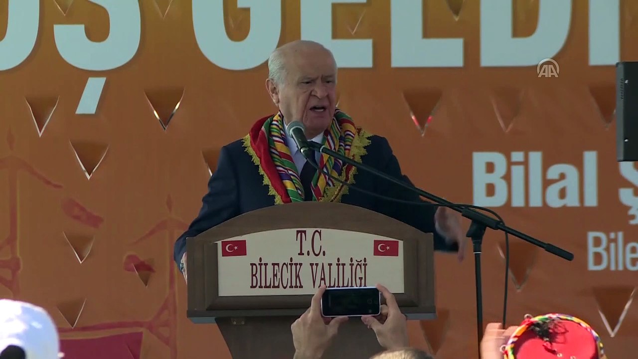 Bahçeli: 'Gerekirse hepimiz şehit oluruz, ama bu vatanı asla teslim etmeyiz' - BİLECİK